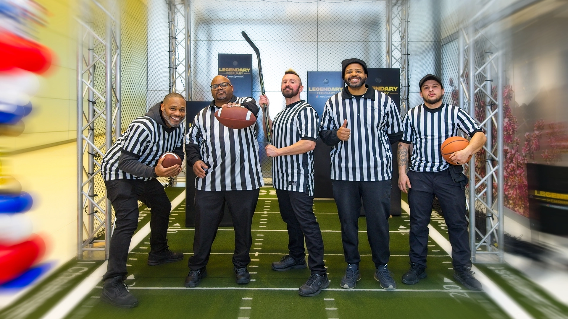 Sports entertainment event