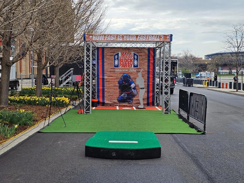 Baseball Speed Pitch Front