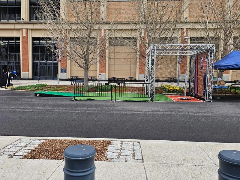 Baseball Speed Pitch Side